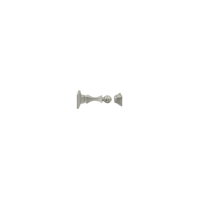 Brass Shutter / Door Accessory, Brushed Nickel