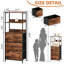 128.5cm H x 51.5cm W Metal Standard Bookcase-1643050812