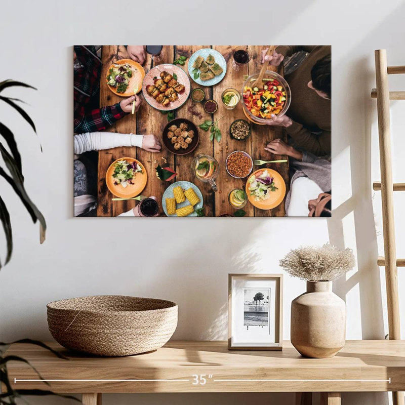 Yarlin Cozy Rustic Dinner, 16" H x 24" W