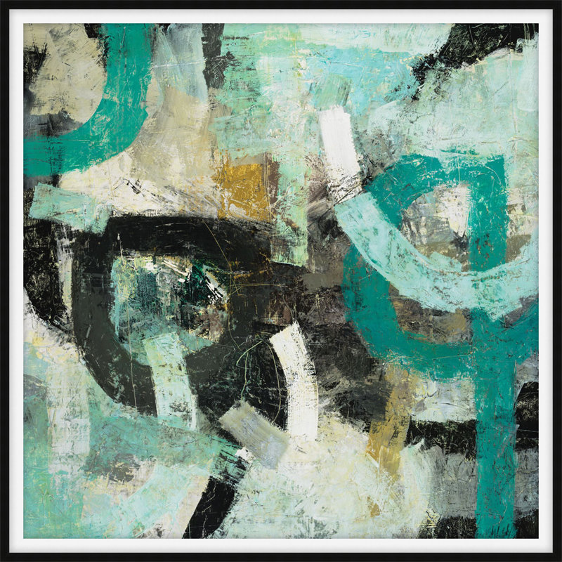 Lucky Number 1 Print by Art House Studios, 28" H x 28" W x 3" D