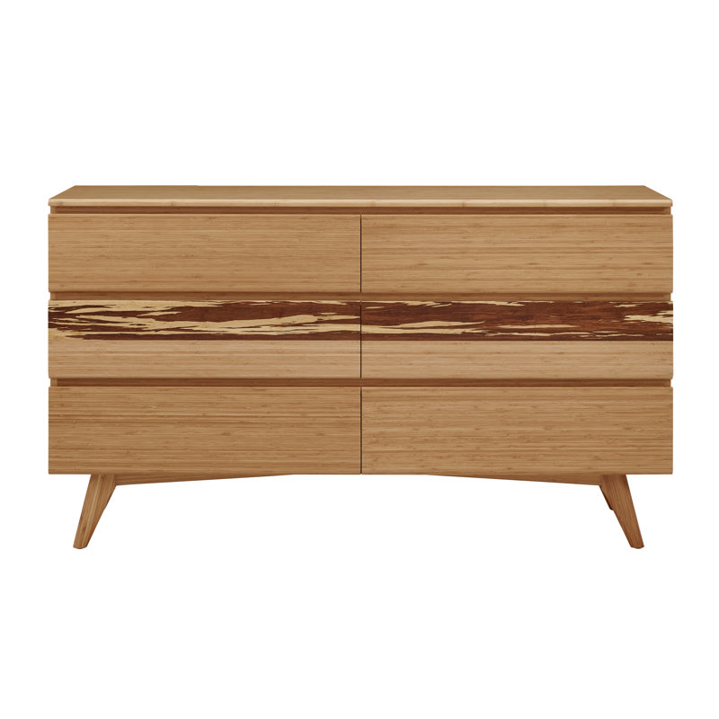 Briarcliff Commode double 6 tiroirs Bayonne, Beige