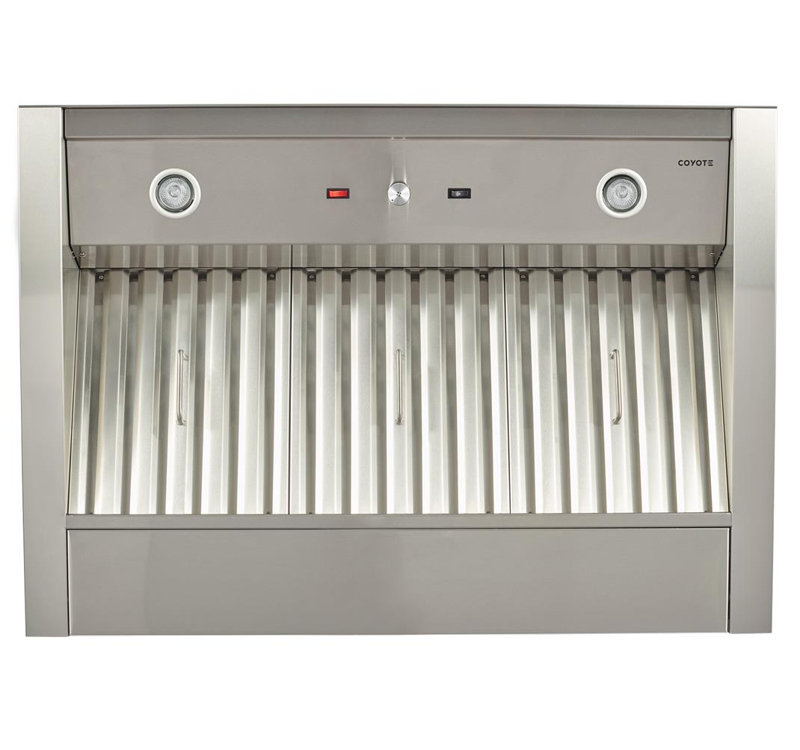42" 1200 CFM Ducted Under Cabinet Range Hood in Stainless Steel