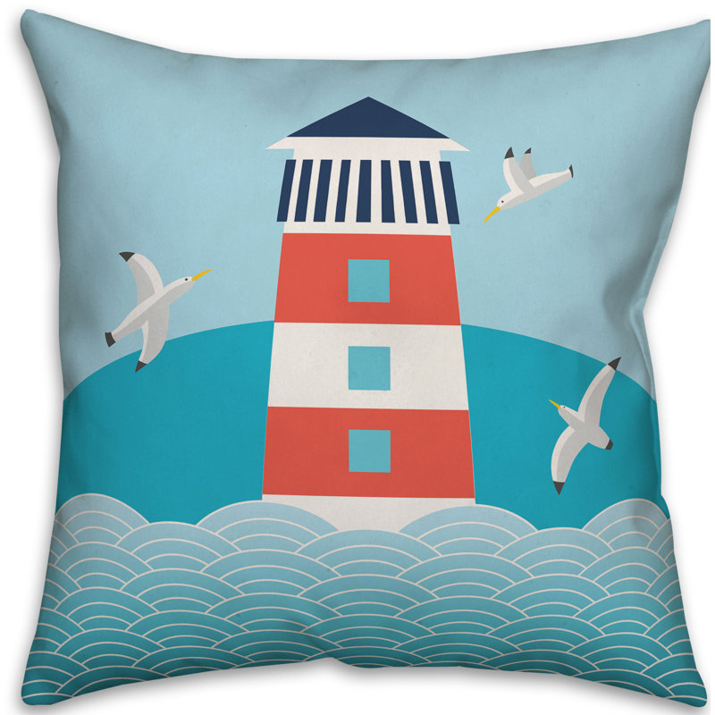 Coussin décoratif d'intérieur/d'extérieur, H 16 po x l 16 po, Pas de bourre