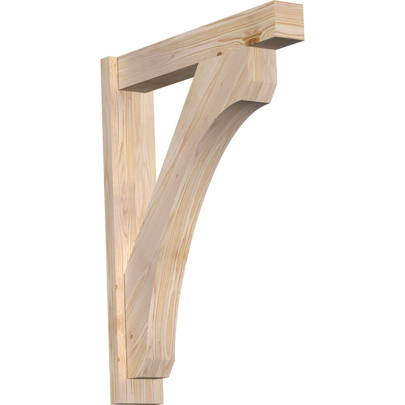 Legacy Block Outlooker, 28" D x 36" H, 6" W Douglas Fir (Rough Sawn)