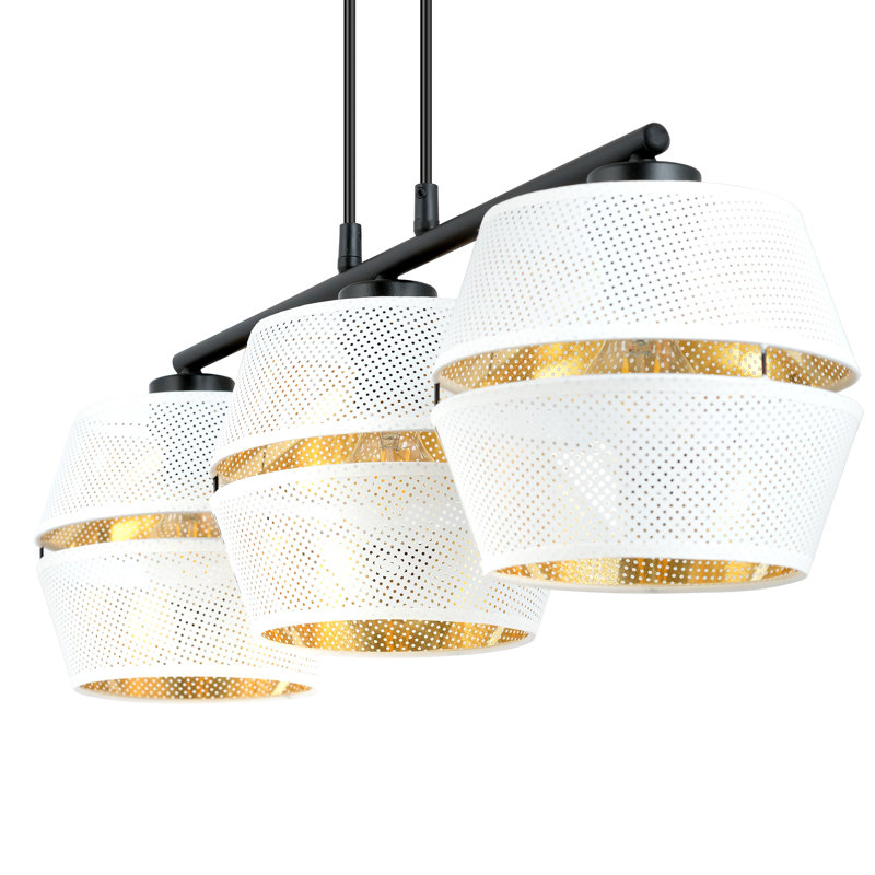 Igasho 3 - Light Pendant, White/Gold