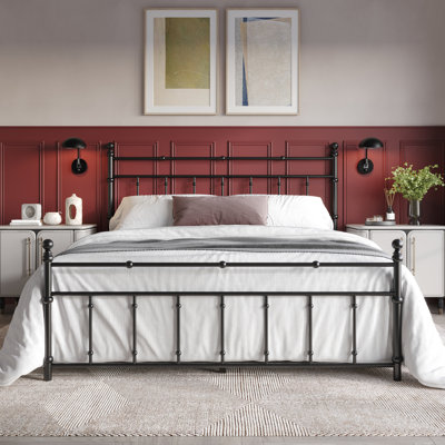 Ashik Metal Spindle Bed