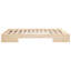 Floor Bed Frame With Storage Solid Pine Wood-804585992-804586012