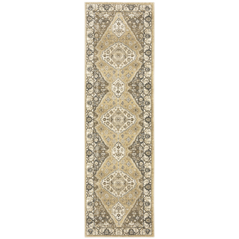Caryll Oriental Indoor Rug, Runner 2'3" x 7'7"
