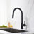 Pull Down Single Handle Kitchen Faucet-63947851