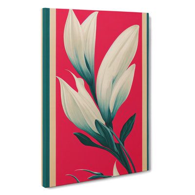 A Wonderful Flower - Wrapped Canvas Print