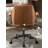 Light Luxury Style Suede Adjustable Office Chair
