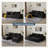 Boneless 113''Free Combination Sectional-No Assembly Required Sofa, 3 Seat Sleeper Sofa Bed Couches-532646256