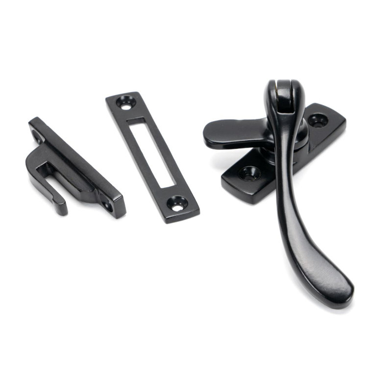 Peardrop Fastener Door Accessory, Black