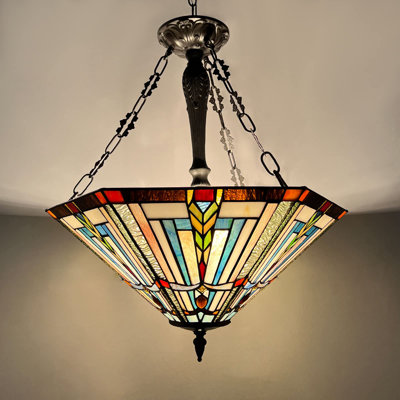 Elveden 1 - Light Blackish Bronze Shaded Pendant