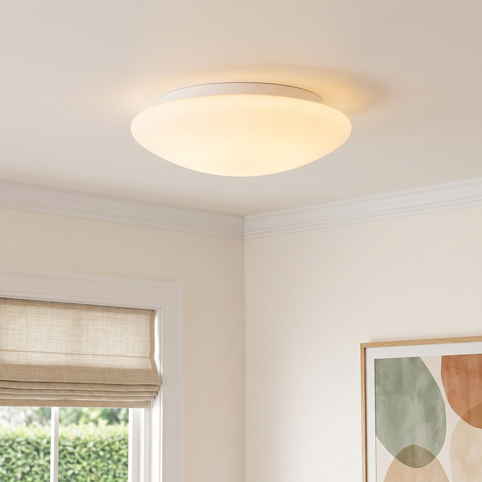 Pryor 3 Light Glass Flush Mount