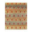 Damash Area Rug in Red