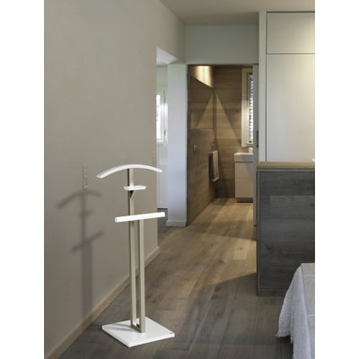 Solid Wood Freestanding Valet Stand