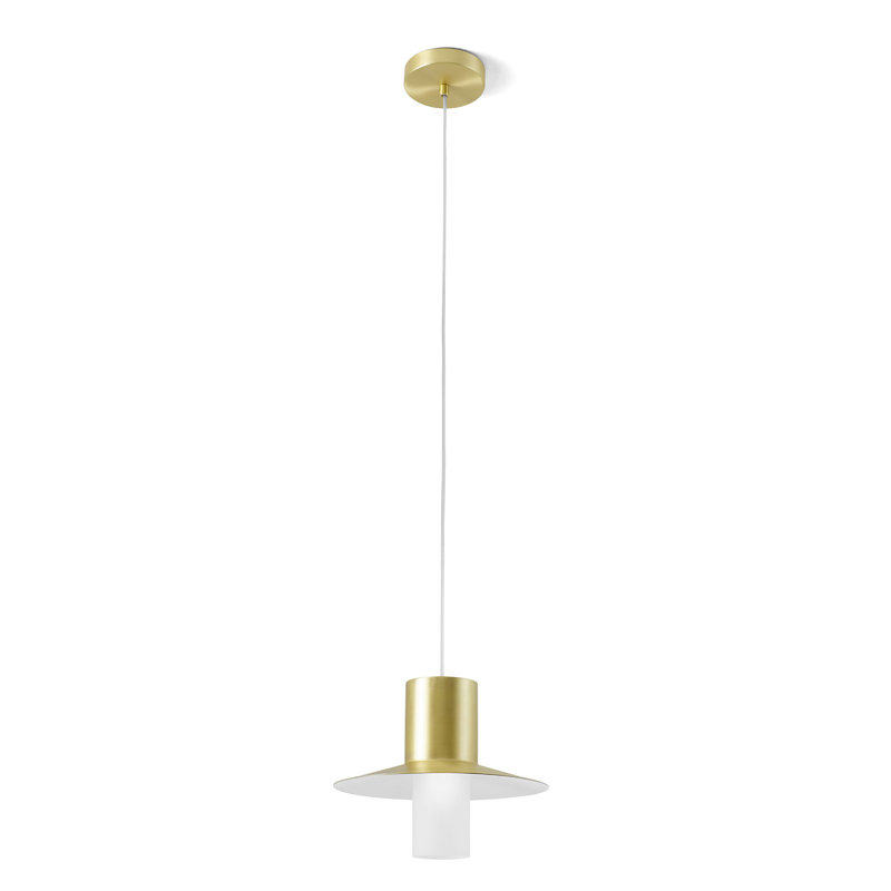 Rochdale 1 - Light Gold Cone Pendant