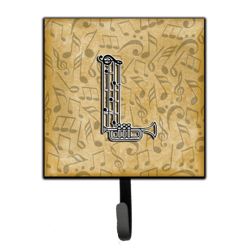 Porte-garde-bûche et crochet mural musical instrument, L