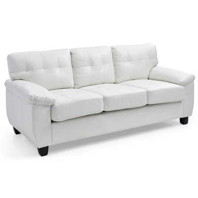 White By Glory Furniture - Gallant G907a-s. Removable Backs For Rapid Shipment. Long-lasting Hardwood Frame. Pocketed Coil Cushions With Superior Foam And Fiber. 75.69 In. Depth X 33.32 Width 36.03