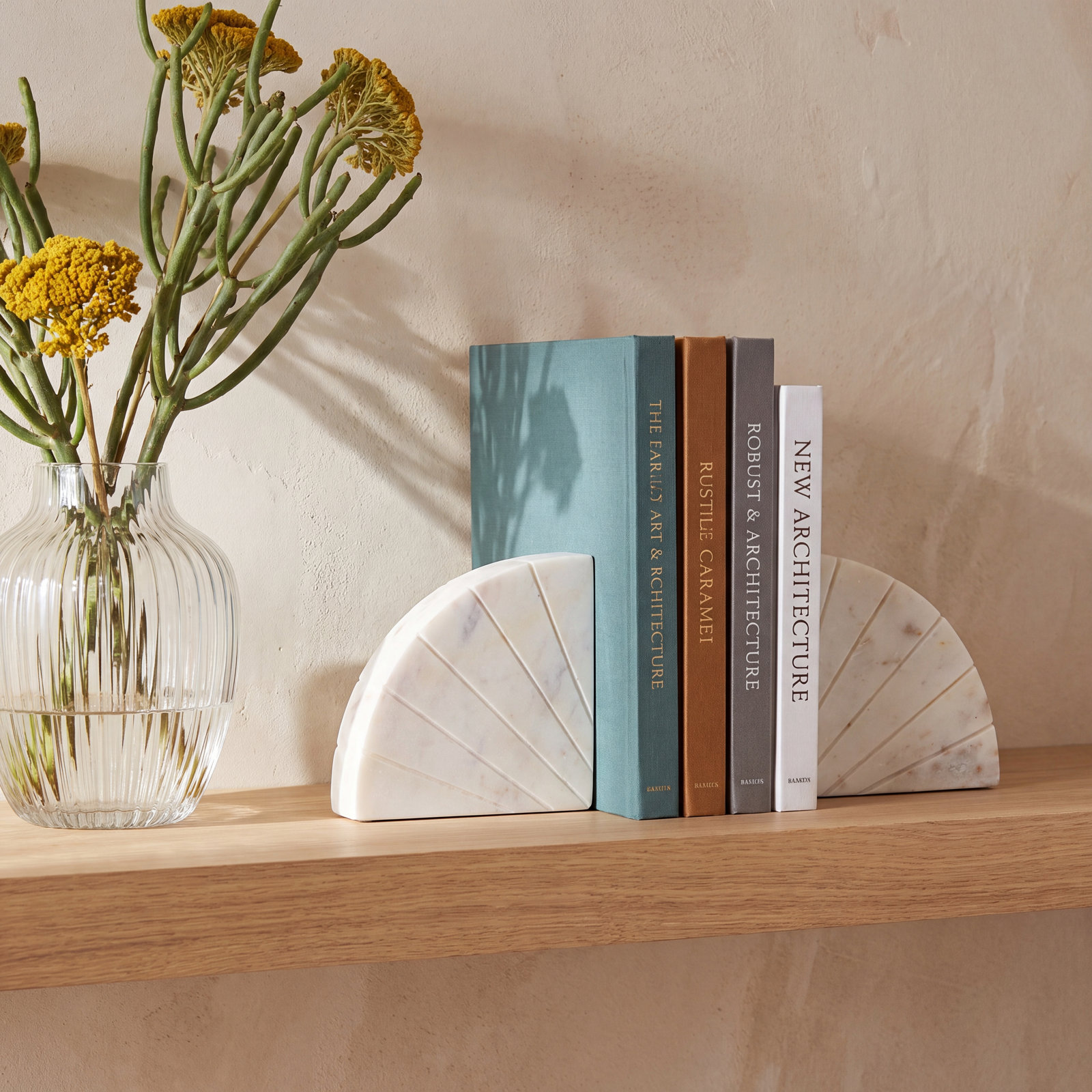Doyers Marble Bookends