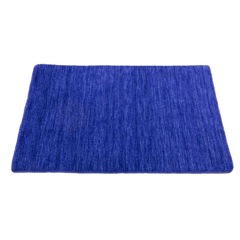 Tapis Gabbeh tissé à la main Danyl, 100% laine, de couleur unie, résistant à la décoloration et aux taches, durable, toutes tailles, fabriqué en Inde.
