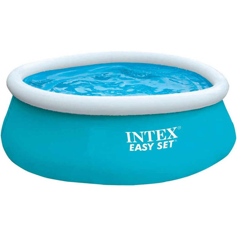 Vinyl Round Inflatable Pool 50cm H x 25cm W x 183cm L