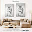 Lion Brampt femelle noir et blanc-108397761