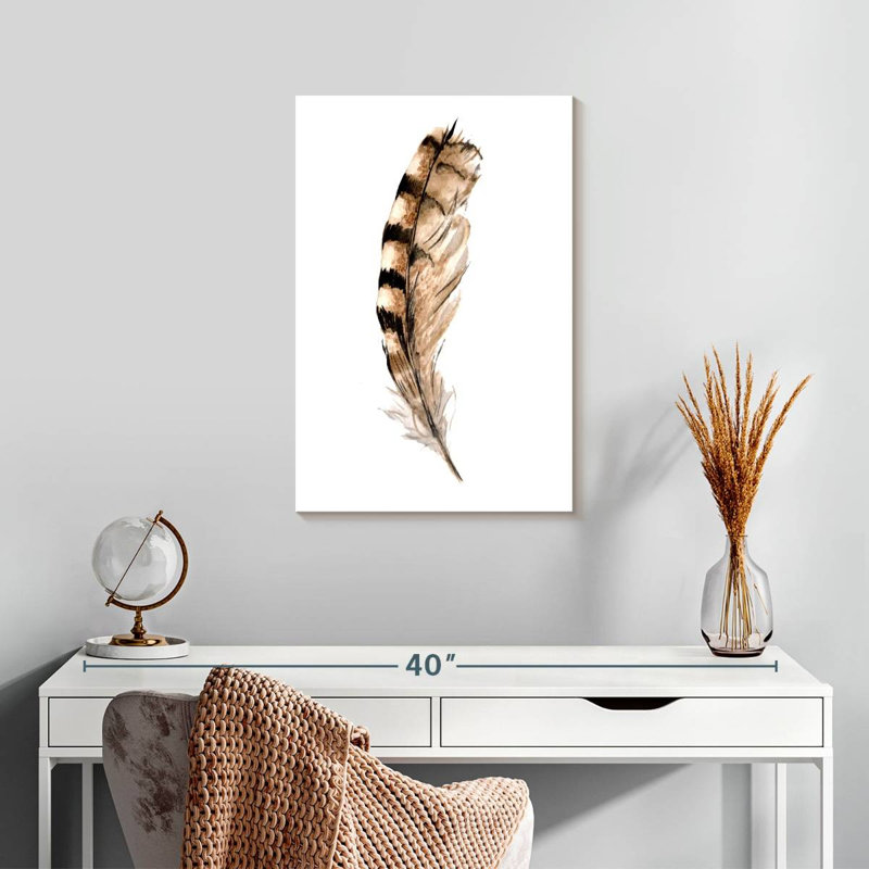 Kerner Turkey Feather, 24" H x 16" W