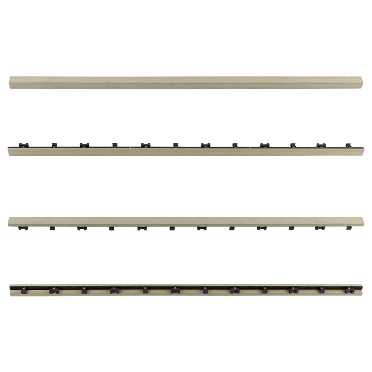 36" x 1" Composite Interlocking Deck Side Trim