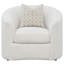 Chaise avec accoudoirs inclinés Rory Latte