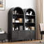Garde-manger 71 po avec bibliothèques, armoire de rangement et bibliothèque ouverte 71 po-1648836899