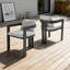Chaise d'extérieur en aluminium pour patio-1672292777