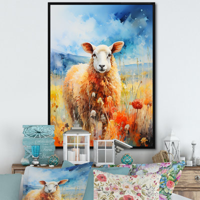 " Abstract Sheep Grazing I "