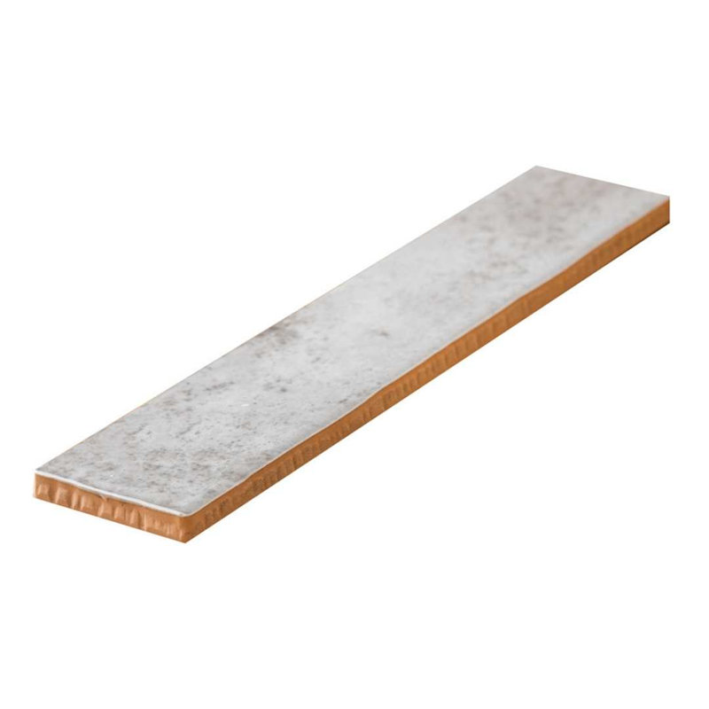 Ibiza 2" x 10" Ceramic Brick Look Subway Wall & Floor Tile, Gray