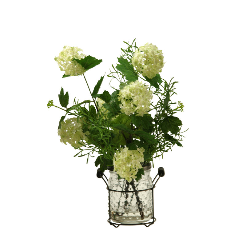 Snowball Branche Floral Arrangement