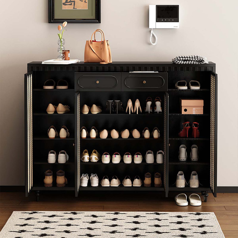 26 Pair Shoe Storage Cabinet