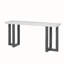 Console avec pieds en pin massif-1684642090