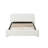 White Boucle Upholstered Bed-791905059