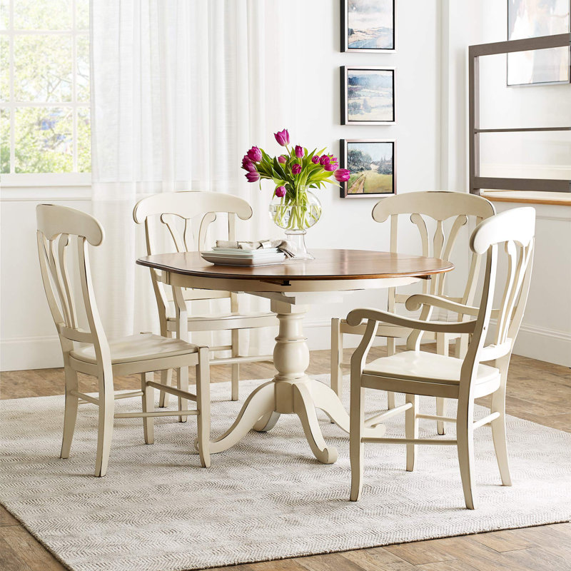 Country Solid Wood Arm Chair