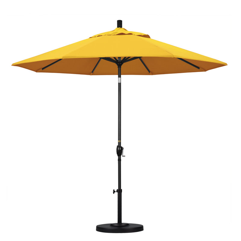 Parasol de marché 9 pi Ayomipo, Toile Sunbrella® jaune tournesol