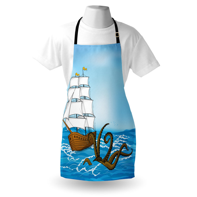 No Pattern Bib Apron