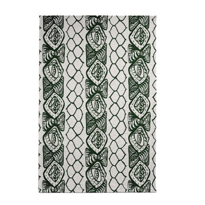 Safari Chenille Geometric Indoor Rug
