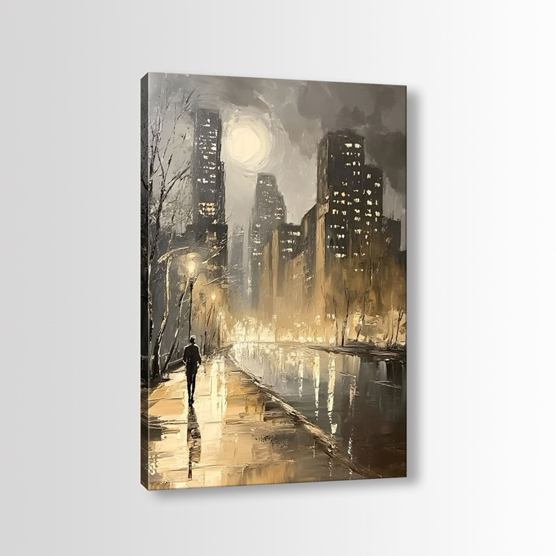 Peinture décorative sur toile, 39.4" H x 27.6" W