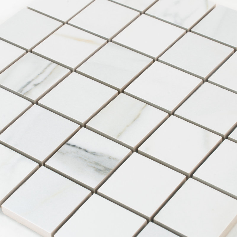 Splendor 11.87'' W x 11.87'' L Porcelain Tile Mosaic Sheet