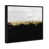 Black Floater Framed