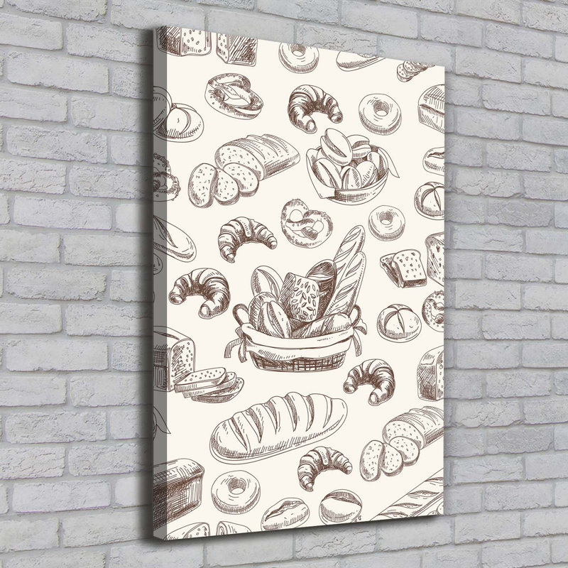 Bread - Wrapped Canvas Print