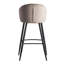 Banneker Upholstered Counter Stool with Metal Frame-1256690244