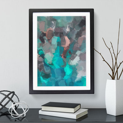 Exposure To The Elements Abstract - Single Picture Frame Painting