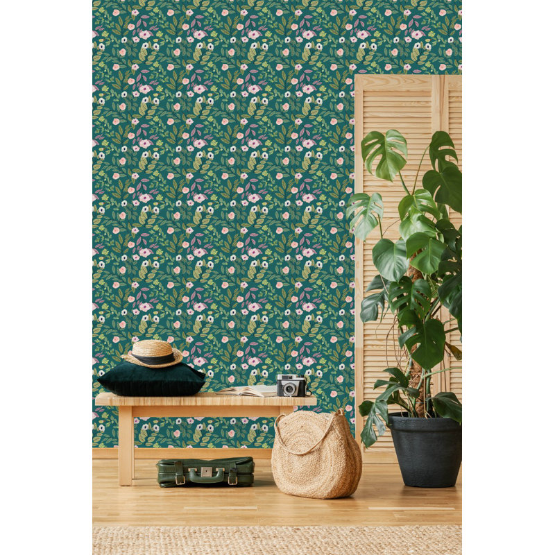 Floral Tile, 125" L x 25" W